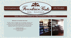 Desktop Screenshot of fountaingatespa.com
